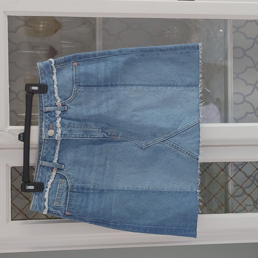 Loft Jean skirt